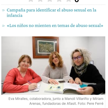 LAS DOS MADRES QUE PLANTAN CARA AL ABUSO SEXUAL INFANTIL